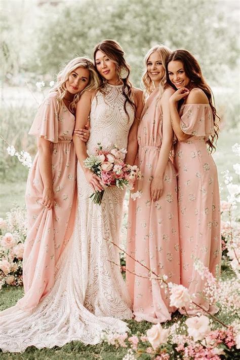 rustic bridesmaid dress colors